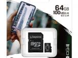 MEMORIA MICRO SD 64 GB C/ADAP KINGSTON